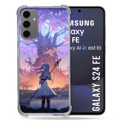 Cokitec Förstärkt skal för Samsung Galaxy S24 FE Manga Frieren