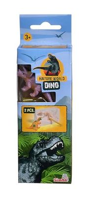 Simba, 104342402 Ensemble de creusement pour dinosaures 12 assortiments pierre à rayures spéciale et support creuseur Longueur 6-7 cm Exploration aventure