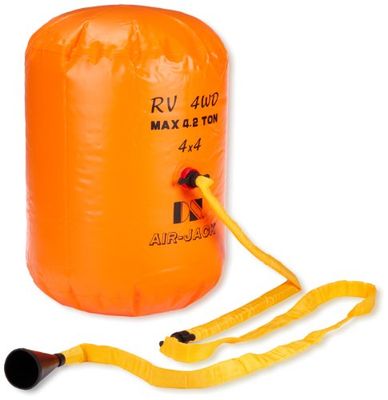 Berger & Schröter 31173 - Gato insuflável (4,2 l), amarelo e laranja
