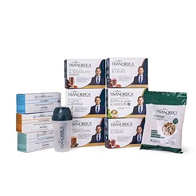 Gianluca Mech | Kit Intensivo Tisanoreica Programma Alimentare di 7 Giorni, Senza Glutine