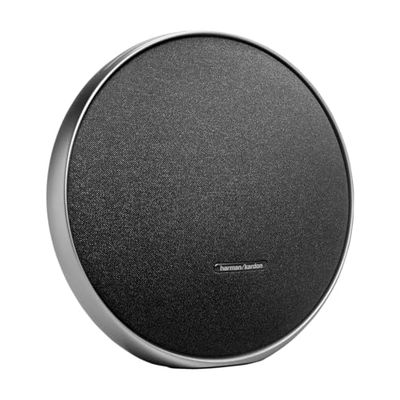 harman kardon Onyx Studio 9, Haut-Parleur Portable Bluetooth avec Connexion Multi-Enceintes Auracast, Auto-réglage adaptatif, Port de Charge USB, 8 Heures d'autonomie, Noir
