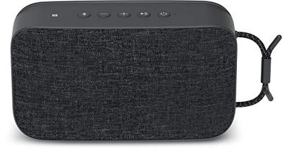 TechniSat BLUSPEAKER TWS XL - draagbare Bluetooth-luidspreker (met True Wireless Stereo, handsfree, Bluetooth, 2 x 15 Watt stereo luidspreker, accu, AUX-in) zwart