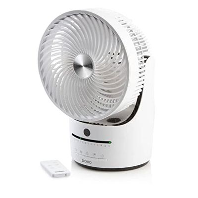 DOMO DO8148 Circulation Fan Tafelventilator, diameter 25 cm, 3 modi, wit