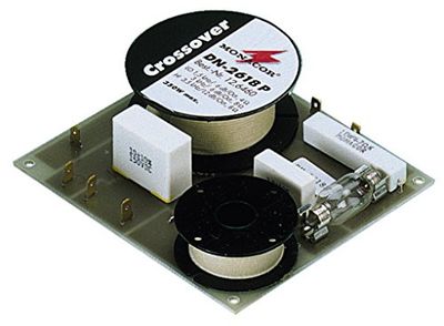 Monacor 350 W/2 voies hz-3 Tweeter Protection réseau Crossover
