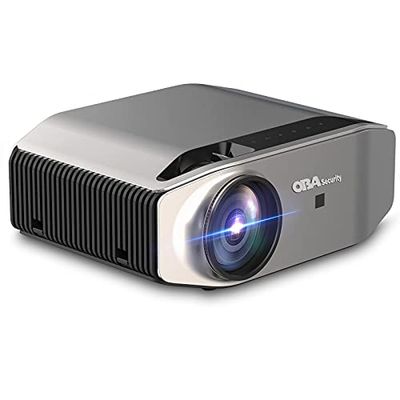 Projecteur WiFi Bluetooth 8000 Lumens Prend en Charge 4K Full HD 1080P Natif 340 ANSI Home Cinéma pour iOS, Android, PPT, PS4,5 Oba -PR708 Classe A+++