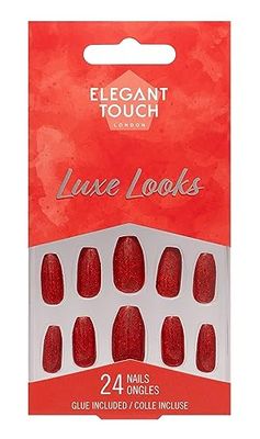 Elegant Touch Luxe Looks Red Velvet