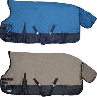 HKM Oakland 135 Couverture de Cheval Kaki/Noir