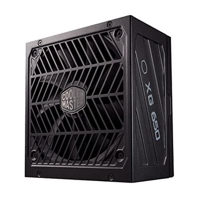 Cooler Master XG 650 Platinum voedingseenheid (EU) - 80 PLUS Platinum (+92% efficiëntie) 650 W, volledig modulair, 100% Japanse condensatoren, 135 mm FDB ventilator - 10 jaar garantie