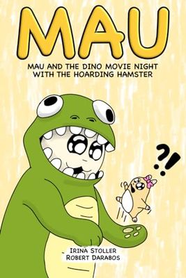 Mau and the dino movie night with the hoarding hamster (Mau the cat and his friends)