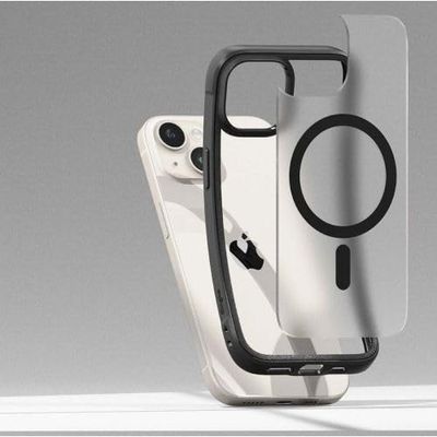 Ringke iPhone 15 Case Fusion Bold Magnetic Clear/ Black
