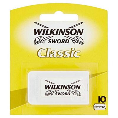 Wilkinson Sword Lâminas de barbear clássicas (10 unidades)