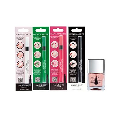 Nails.INC Easy Nail Art 5-Piece Nail Pen Set (Worth Value £35)