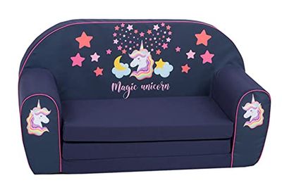 Knorrtoys 68470 Magic Unicorn Canapé pour Enfant en Coton