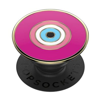 PopSockets: PopGrip - Soporte y Agarre para Teléfonos Móviles y Tablets con un PopTop Intercambiable - Enamel Evil Eye Lover