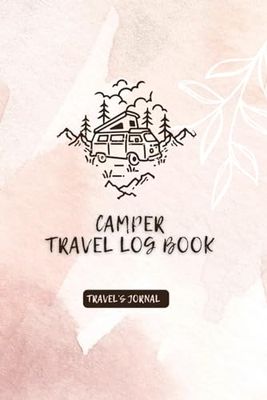 Camper Travel Log Book: Travel’s Jornal Pink