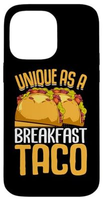 Unique As A Breakfast Taco Case for iPhone 14 Pro Max