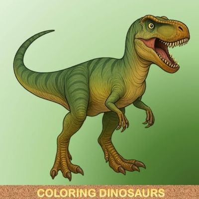Coloring Dinosaurs: Coloring Book