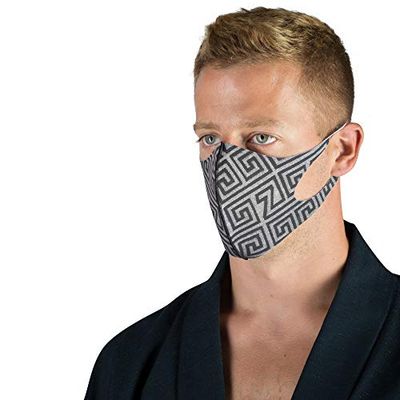 zoeppritz since 1828' Mask, Polyester, Black, One Size