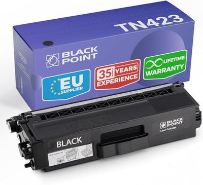 BLACK POINT Premium Cartouche de Toner pour TN-423BK TN-423 TN423 TN-421BK TN-421 TN421 - Noir - pour Brother MFC-L8690CDW MFC-L8900CDW DCP-L8410CDW HL-L8260CDW HL-L8360CDW DCP-L8410CDN L8690CDW