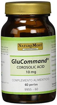 NATUREMOST GLUCOMMAND 10 MG Corosolic Acid 60 Perles, Non Applicable