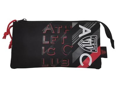 CYPBRANDS Athletic Club Portatodo Triple-Lehoi, Trousse Mixte Enfant, Noir, Estandar