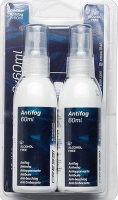 Cressi Premium Anti Fog - Anti-embaciamento gel para máscara de mergulho/óculos de natação, 60 ml/2 pack