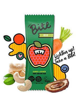 TAKE A BITE FIT IT zanahoria-anacardo caja 20ud