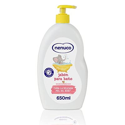 Nenuco Mydło do kąpieli z mlekiem słodkich migdałów, do ciała i włosów, 650 ml