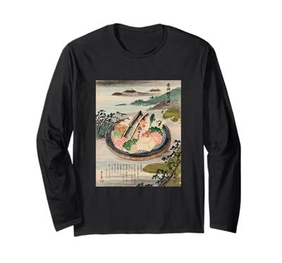 Kaiseki Ryori Cultura Giapponese Pittura Cibo Arte Giappone Maglia a Manica