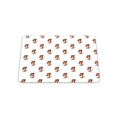 Bonamaison, Pop Art Digital Print Rectangle Mouse Mat, Non-slip Base, Office and Home, Size: 22x18cm