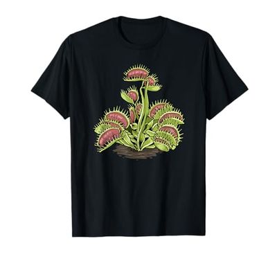 Venus Fly Trap Tshirt Pianta carnivora Regali insettivori Maglietta