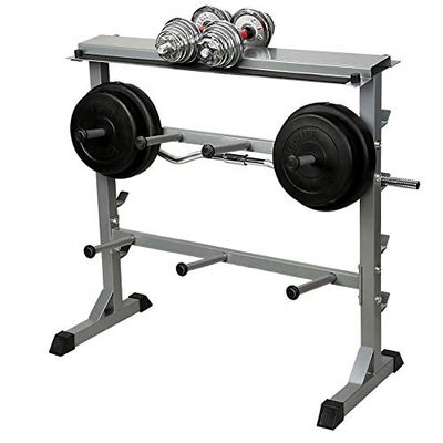 CCLIFE Rastrelliera Manubri Porta Dischi Pesi Manubri Supporto bilanciere per Palestra Casa Carico Massimo 300 kg