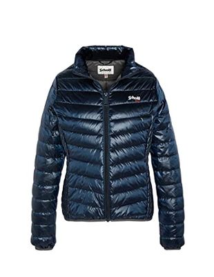 Schott NYC BAKERSHW Legere Dunjacka dam garnie fjäder Schott, hav, XS vuxen