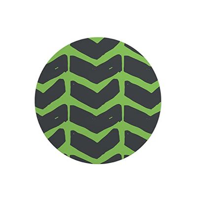 Questo Casa, Round Digital Printed Mouse Pad, Non-Slip Base, for Office and Home, Diameter:22cm