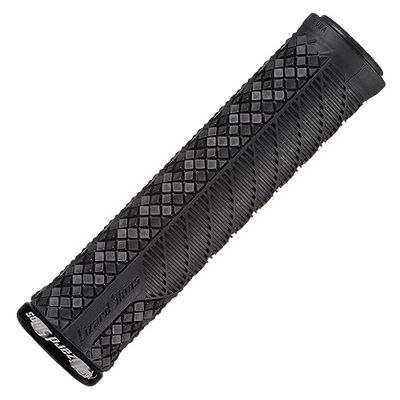 Lizard Skins Charger EVO - Punhos de bicicleta unissexo, preto, tamanho único