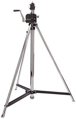 Manfrotto statief Wind-Up zilver 2-delig