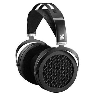 Hifiman Sundara Over-ear hoofdtelefoon, magnetisch, met hifidelity-design, eenvoudig te bedienen, geschikt voor iPhone/Android, comfortabele hoofdband, open headset, eenvoudig te vervangen, zwart