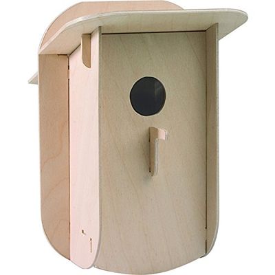 Pebaro 878 - Set de Manualidades de Madera - Motivo: Casa de pájaros
