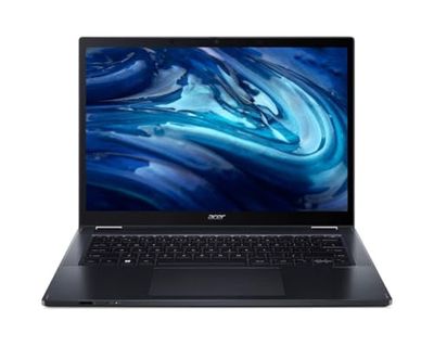 Notebook Acer TravelMate Spin P4 (TMP414RN-52-595S) | 14-calowy wyświetlacz dotykowy WUXGA | Intel Core i5-1240P | 16 GB RAM | Dysk SSD 512 GB | Grafika Intel® Iris® Xe | Wygraj 11 Pro