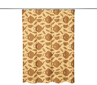 Bonamaison Cortina de Baño, Cortina de Ducha Impresa Digitalmente 140x200 cm - Diseñado y Fabricado en Turquía