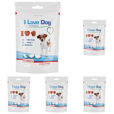 Crancy Cibo Cane Secco, 60g (Confezione da 5)