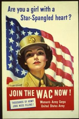 Are you a girl with star-spangled heart?--Join the WAC now!: Thousands of Army jobs need filling!