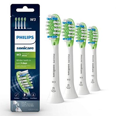 Philips HX9064/65 borstelkop 4 stuks wit