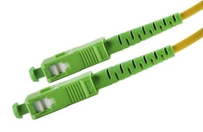 VoltShine Glasvezelkabel, SC/APC-SC/APC, 9/125 µm, lengte 5 m, ideaal voor snelle verbindingen