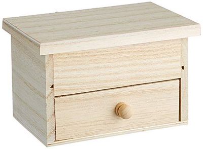 KNORR prandell 3X houten juwelenkistje 13x8,7 cm, MDF