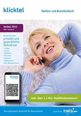 klicktel Telefon- und Branchenbuch Herbst 2022