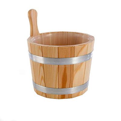 Eliga Secchio in legno di larice senza inserto in plastica