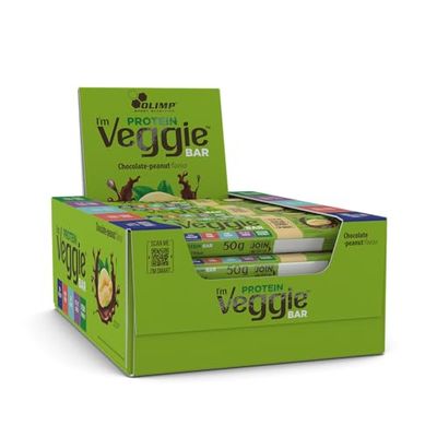 Olimp Sport Nutrition I'm Veggie Protein Bar (25 bars, 50 g each)