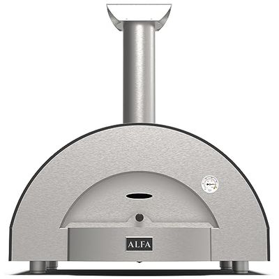 Alfa Forni Barbecue à Charbon de la Marque modèle Classico 2 Pizze Legna Ardesia Grey