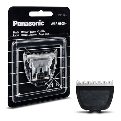 Panasonic WER9605Y136 Lame de Rechange pour ER-GB80/70/62/61/60/37/36, ER-CA70/35, ER5209, ER-GC63/53/70/50/20, ER-GS60 & ER-CTW1 Tondeuses à Barbe et Corps et Tondeuses à Cheveux